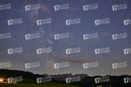 Der Berg Säntis bei Appenzell