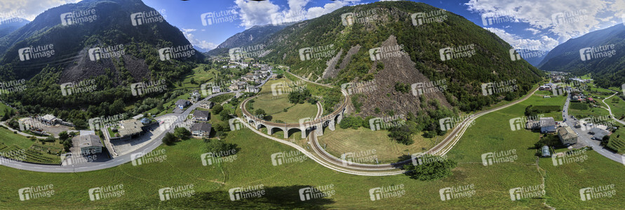 Kreisviadukt in Brusio