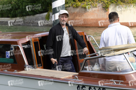 Ankunft von Mads Mikkelsen am Hotel Excelsior, Internationale Filmfestspiele von Venedig 2023