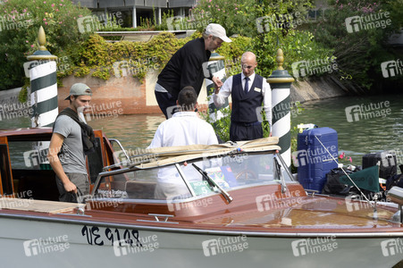 Ankunft von Mads Mikkelsen am Hotel Excelsior, Internationale Filmfestspiele von Venedig 2023