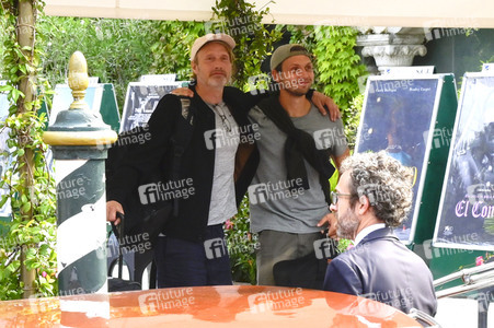 Ankunft von Mads Mikkelsen am Hotel Excelsior, Internationale Filmfestspiele von Venedig 2023