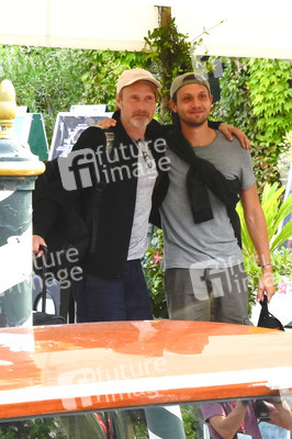 Ankunft von Mads Mikkelsen am Hotel Excelsior, Internationale Filmfestspiele von Venedig 2023