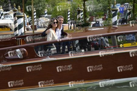 Matteo Renzi bei der Abfahrt vom Hotel Excelsior, Internationale Filmfestspiele von Venedig 2023