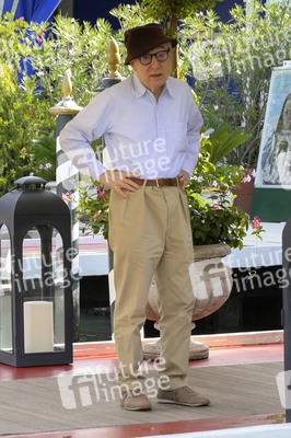 Ankunft von Woody Allen am Hotel Excelsior, Internationale Filmfestspiele von Venedig 2023