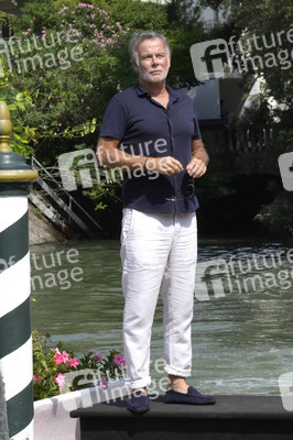 Ankunft von Franck Dubosc am Hotel Excelsior, Internationale Filmfestspiele von Venedig 2023
