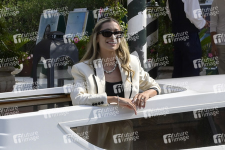 Ankunft von Ludovica Frasca am Hotel Excelsior, Internationale Filmfestspiele von Venedig 2023