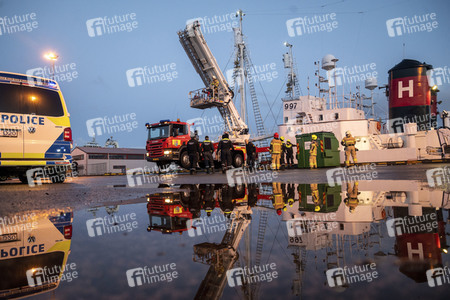 Tierschützer besetzen Walfängerschiff in Reykjavik