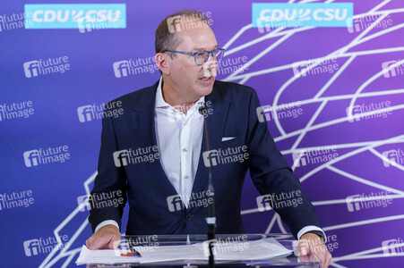 Fraktionssitzung der CDU/CSU-Bundestagsfraktion in Berlin
