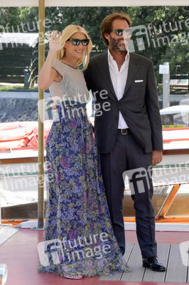 Ankunft von Eleonora Daniele am Hotel Excelsior, Internationale Filmfestspiele von Venedig 2023