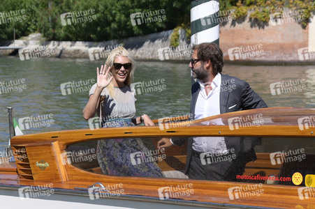 Ankunft von Eleonora Daniele am Hotel Excelsior, Internationale Filmfestspiele von Venedig 2023
