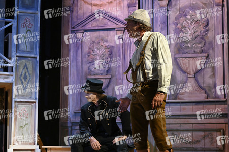 Theaterprobe 'Der Brandner Kaspar 2 - Er kehrt zurück' in München