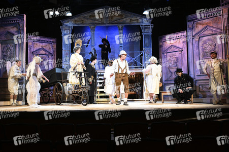 Theaterprobe 'Der Brandner Kaspar 2 - Er kehrt zurück' in München