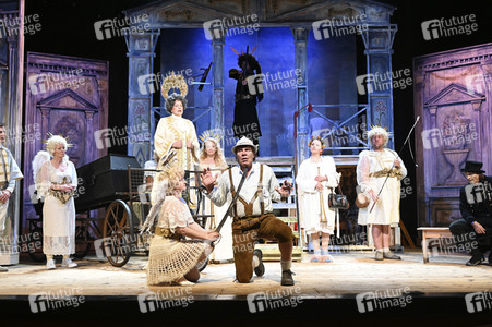 Theaterprobe 'Der Brandner Kaspar 2 - Er kehrt zurück' in München