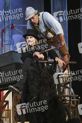 Theaterprobe 'Der Brandner Kaspar 2 - Er kehrt zurück' in München