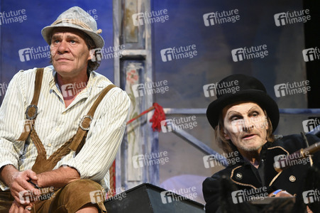 Theaterprobe 'Der Brandner Kaspar 2 - Er kehrt zurück' in München