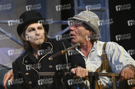 Theaterprobe 'Der Brandner Kaspar 2 - Er kehrt zurück' in München