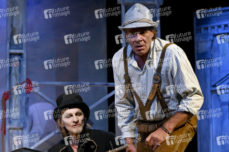 Theaterprobe 'Der Brandner Kaspar 2 - Er kehrt zurück' in München