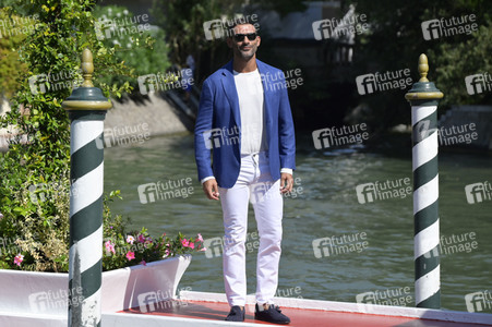 Ankunft von Francesco Arca am Hotel Excelsior, Internationale Filmfestspiele von Venedig 2023