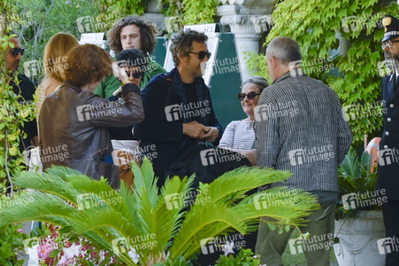 Ankunft von Guillaume Canet am Hotel Excelsior, Internationale Filmfestspiele von Venedig 2023