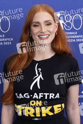 Photocall 'Memory', Internationale Filmfestspiele von Venedig 2023