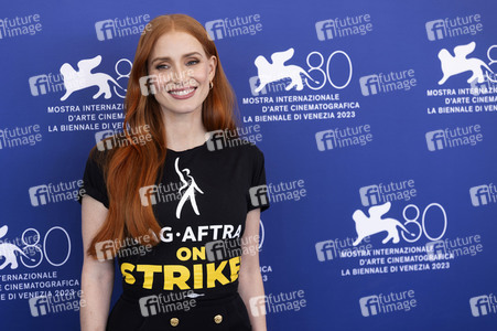 Photocall 'Memory', Internationale Filmfestspiele von Venedig 2023