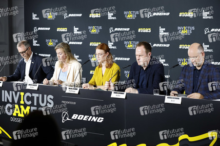 Pressekonferenz zu dem Invictus Games 2023 in Düsseldorf