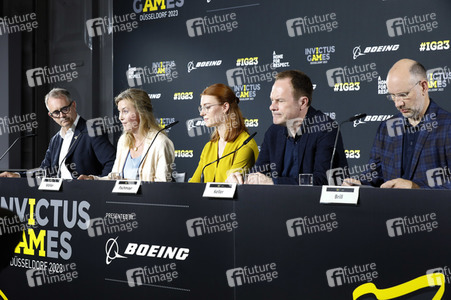 Pressekonferenz zu dem Invictus Games 2023 in Düsseldorf