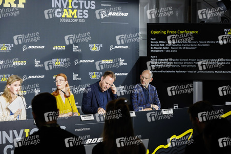 Pressekonferenz zu dem Invictus Games 2023 in Düsseldorf