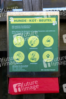 Symbolfoto Hundekotbeutel