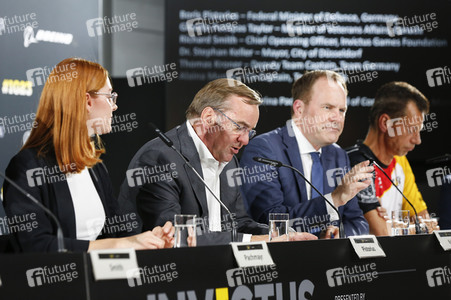 Abschlusspressekonferenz zu dem Invictus Games 2023 in Düsseldorf