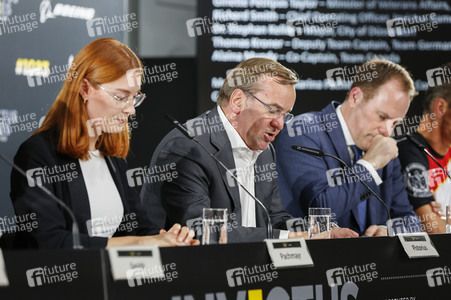 Abschlusspressekonferenz zu dem Invictus Games 2023 in Düsseldorf
