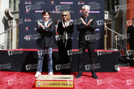 Hand and Footprint Ceremony mit Yoshiki in Los Angeles