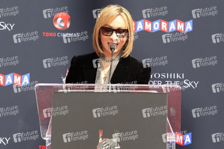 Hand and Footprint Ceremony mit Yoshiki in Los Angeles