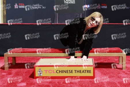 Hand and Footprint Ceremony mit Yoshiki in Los Angeles