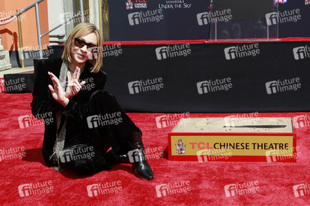 Hand and Footprint Ceremony mit Yoshiki in Los Angeles