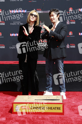 Hand and Footprint Ceremony mit Yoshiki in Los Angeles