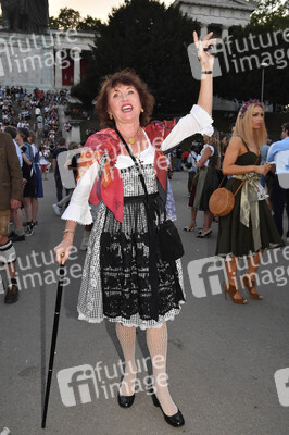 Almauftrieb beim Oktoberfest 2023 in München