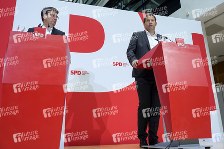 Pressekonferenz der SPD zu aktuellen Themen in Berlin