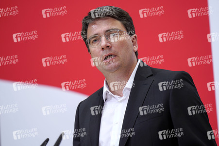 Pressekonferenz der SPD zu aktuellen Themen in Berlin