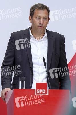 Pressekonferenz der SPD zu aktuellen Themen in Berlin