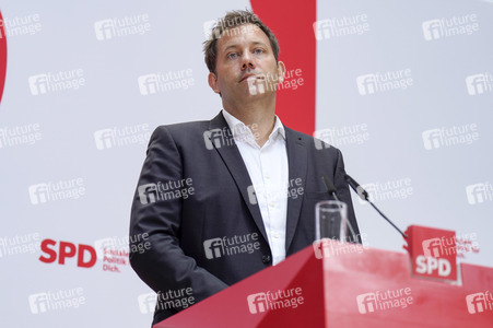 Pressekonferenz der SPD zu aktuellen Themen in Berlin