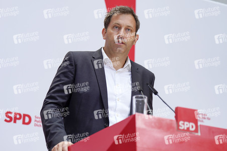 Pressekonferenz der SPD zu aktuellen Themen in Berlin
