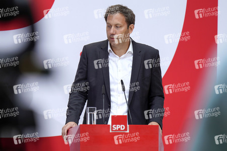 Pressekonferenz der SPD zu aktuellen Themen in Berlin