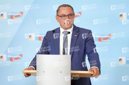 Pressestatement der AfD-Bundestagsfraktion in Berlin