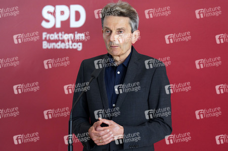 Pressestatement der SPD-Bundestagsfraktion in Berlin