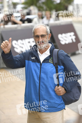 Ankunft von Gustavo Zerbino auf dem San Sebastian International Film Festival 2023