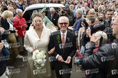 Trauung von Maria Teresita Prinzessin von Sachsen und Graf Beryl Alexandre de Saporta in Dresden