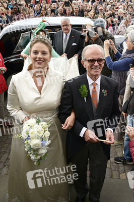 Trauung von Maria Teresita Prinzessin von Sachsen und Graf Beryl Alexandre de Saporta in Dresden