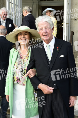 Empfang anlässlich der Trauung von Maria Teresita Prinzessin von Sachsen und Graf Beryl Alexandre de Saporta in Dresden