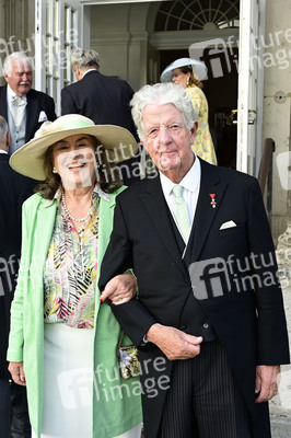 Empfang anlässlich der Trauung von Maria Teresita Prinzessin von Sachsen und Graf Beryl Alexandre de Saporta in Dresden